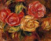 皮埃尔 奥古斯特 雷诺阿 : Roses in a Vase